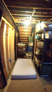 Austins bedroom at Rossows